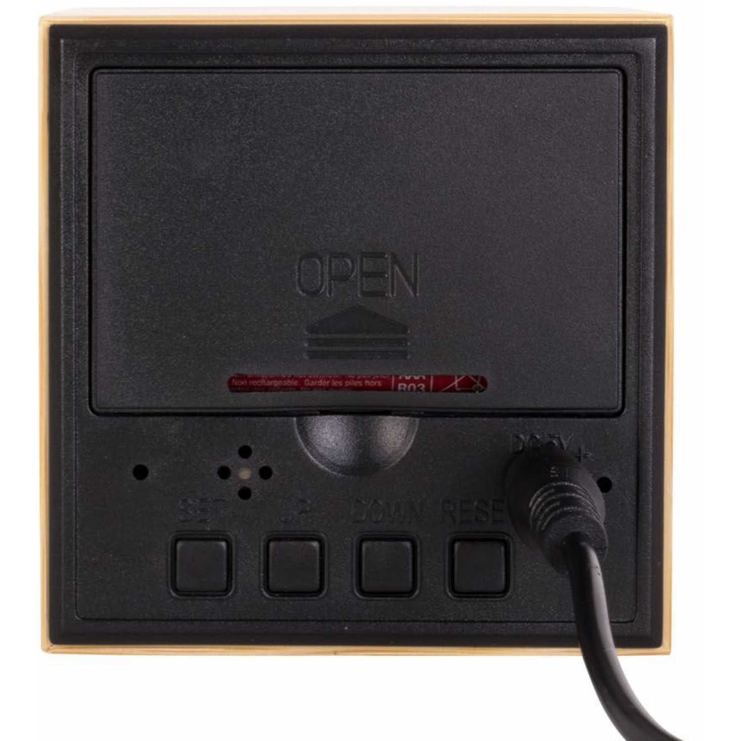 Karlsson Mini Cube Led Alarm Table Clock Naken Interiors